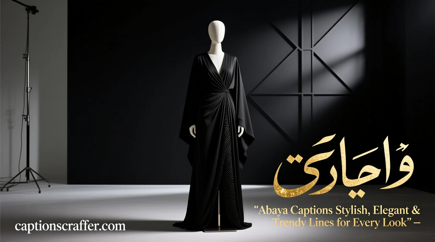 Abaya Captions