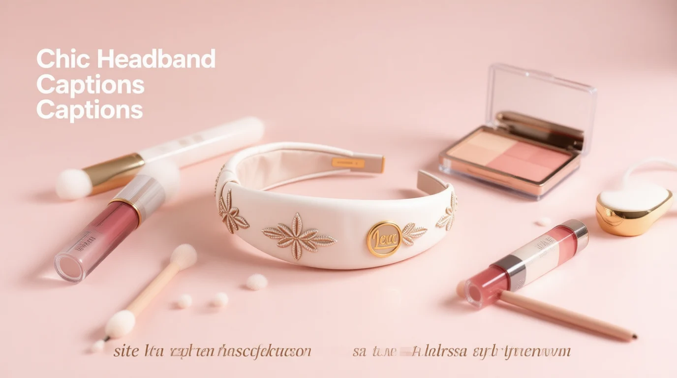 Chic Headband Captions