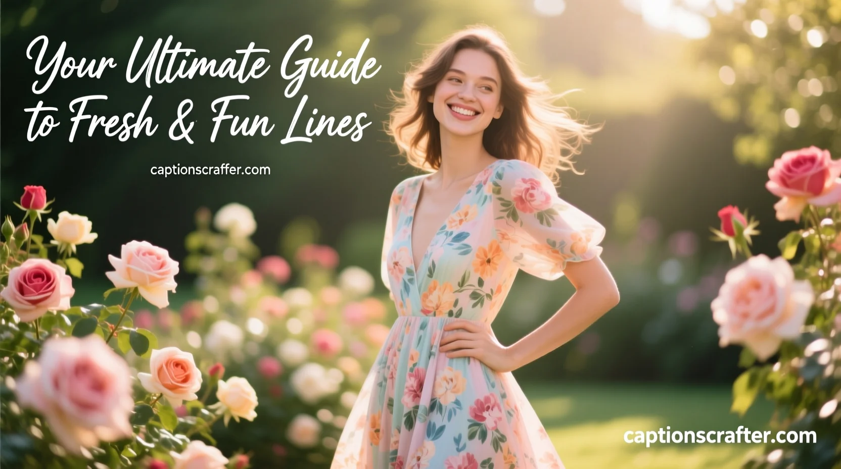 Floral Dress Captions
