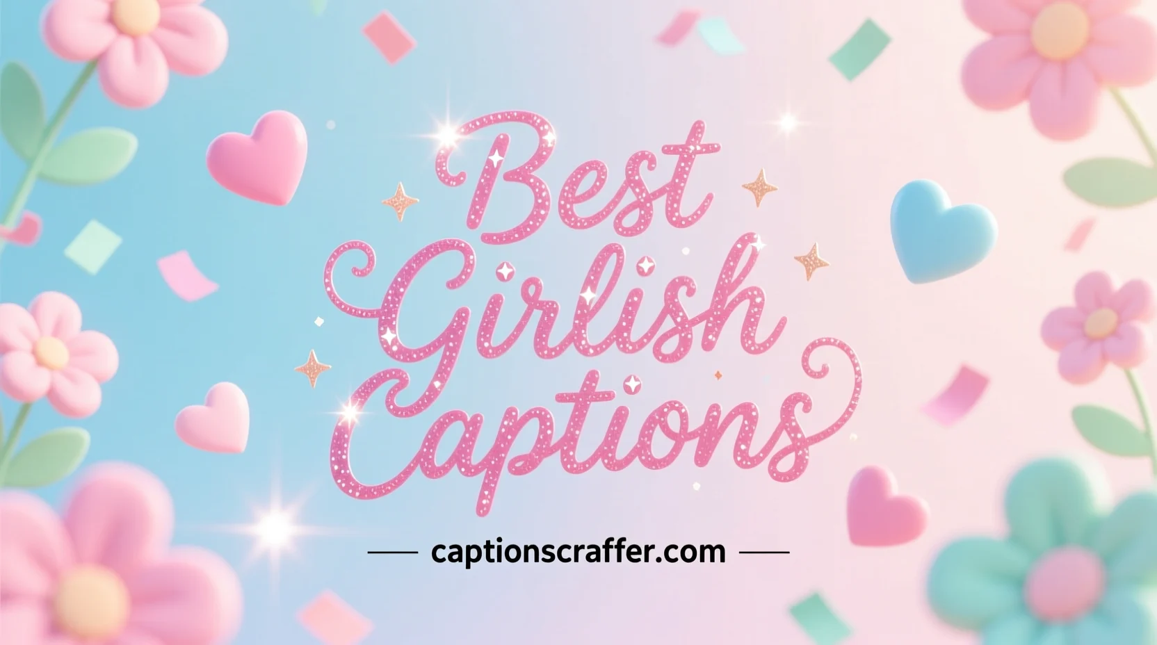 Girlish Captions for Instagram