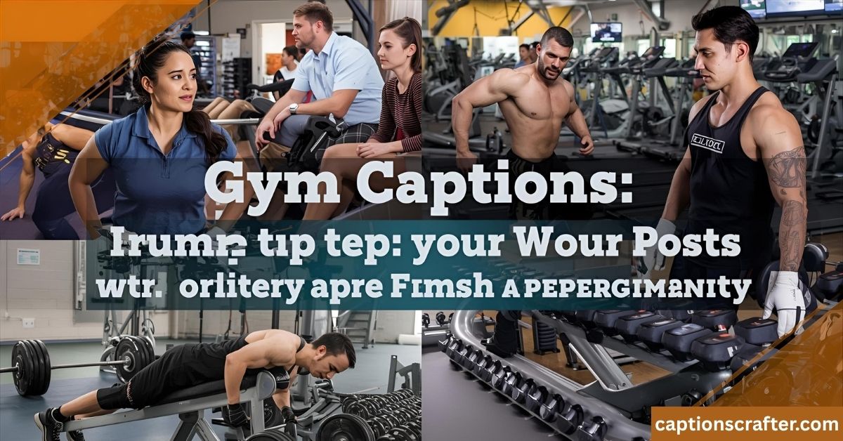 Gym Captions