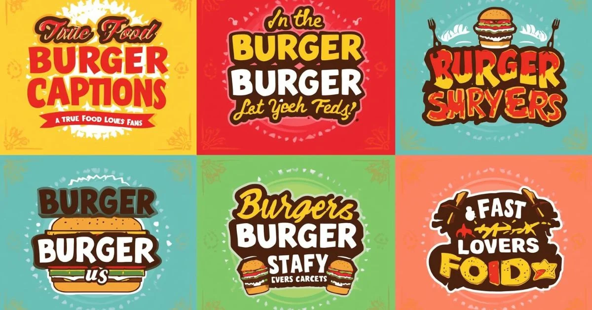 Burger Captions