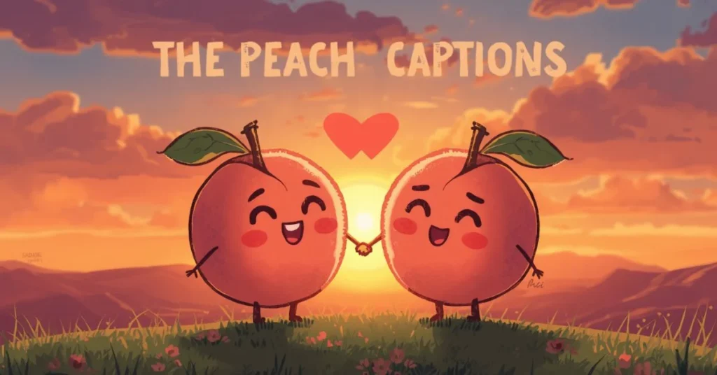 The Peach Captions for Couples
