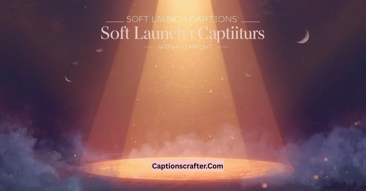 Soft Launch Captions