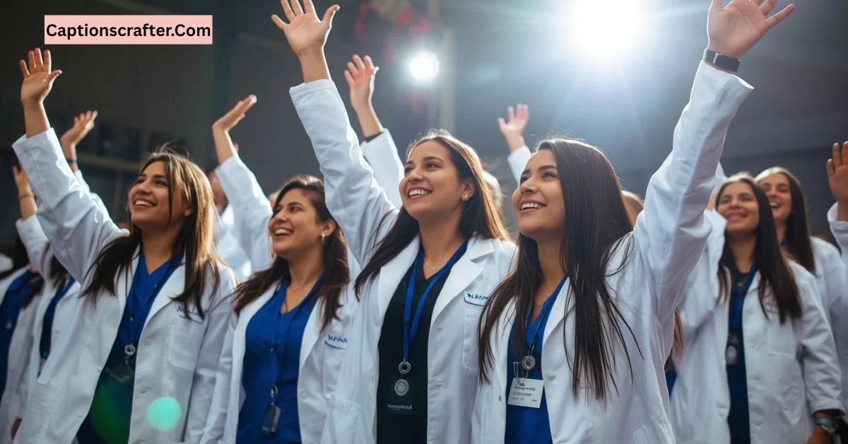 White Coat Ceremony Captions