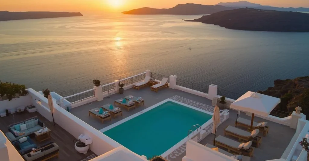Luxury Greece Captions