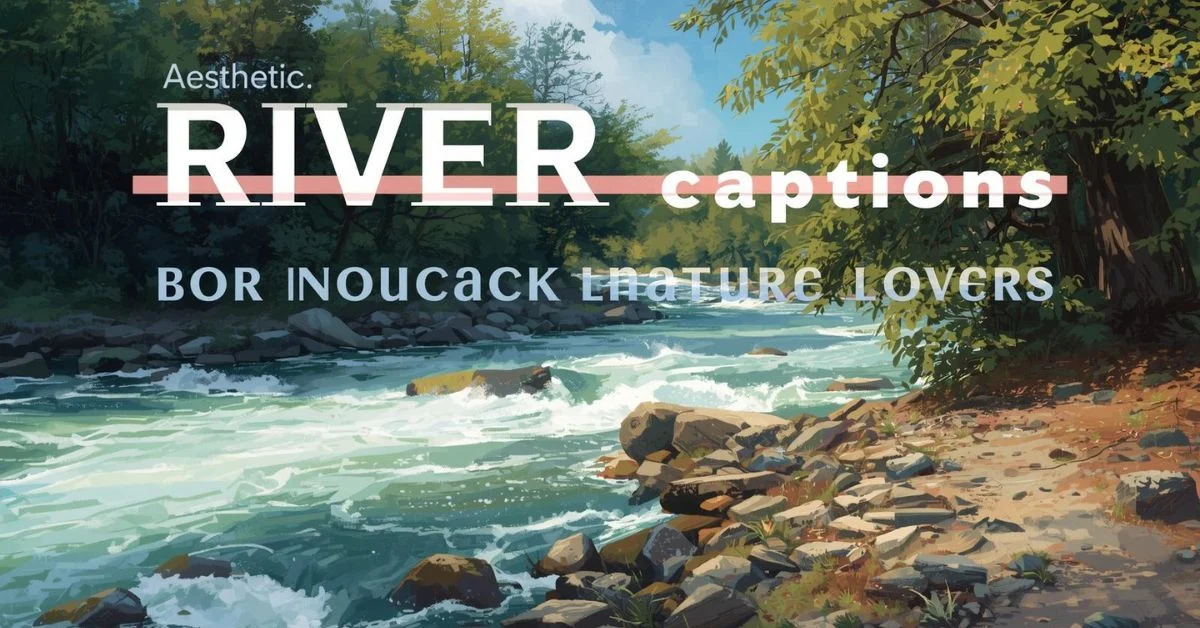 River captions