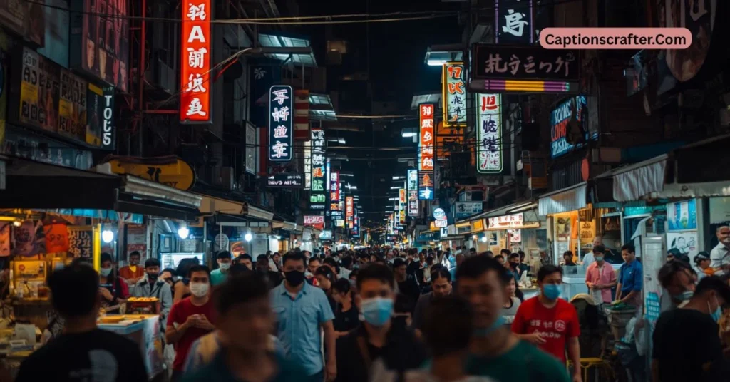 Thailand Nightlife Captions