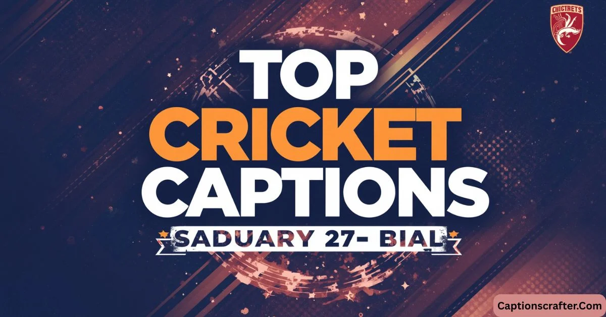 Cricket Captions
