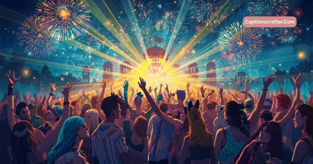 Festival Rave Captions
