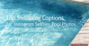 Swimming Captions