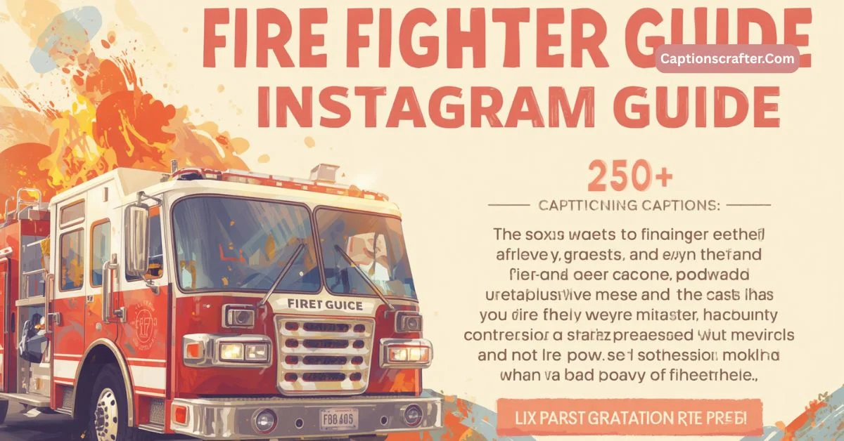 Firefighter Captions