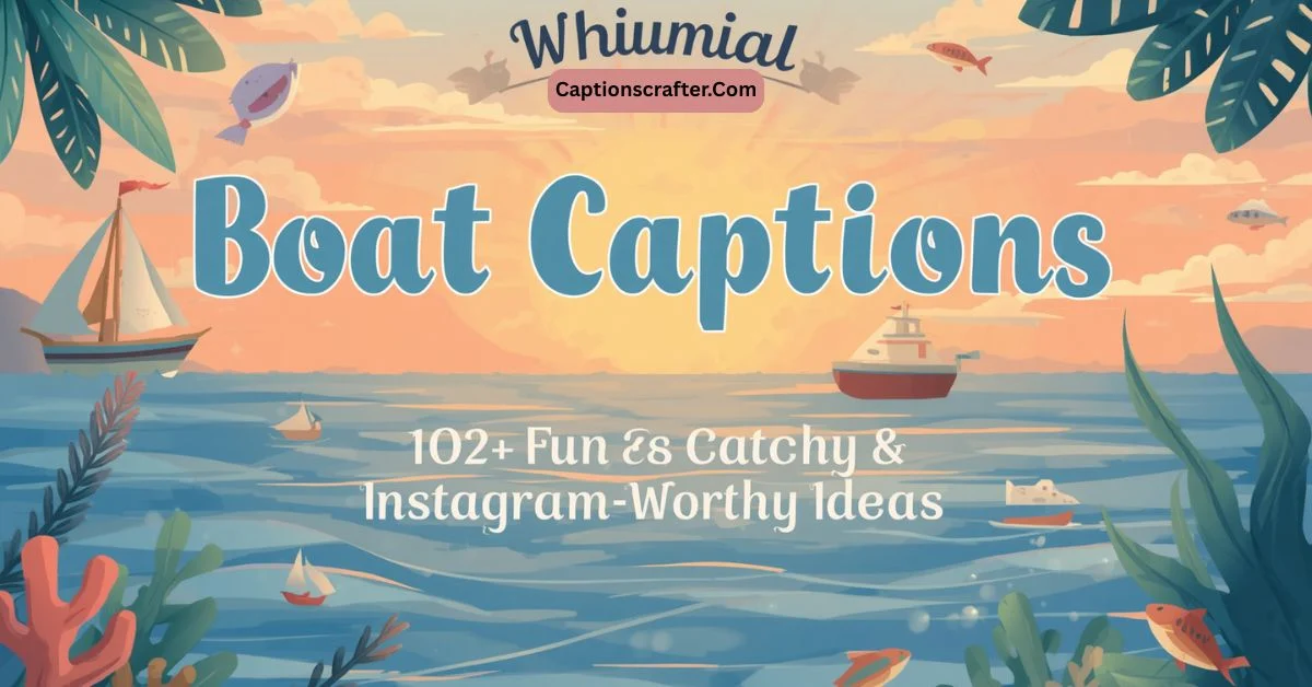 Boat Captions