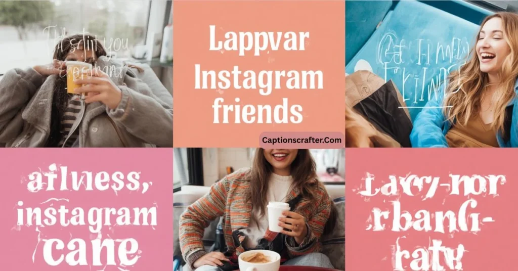 Catchy Instagram Captions for Friends