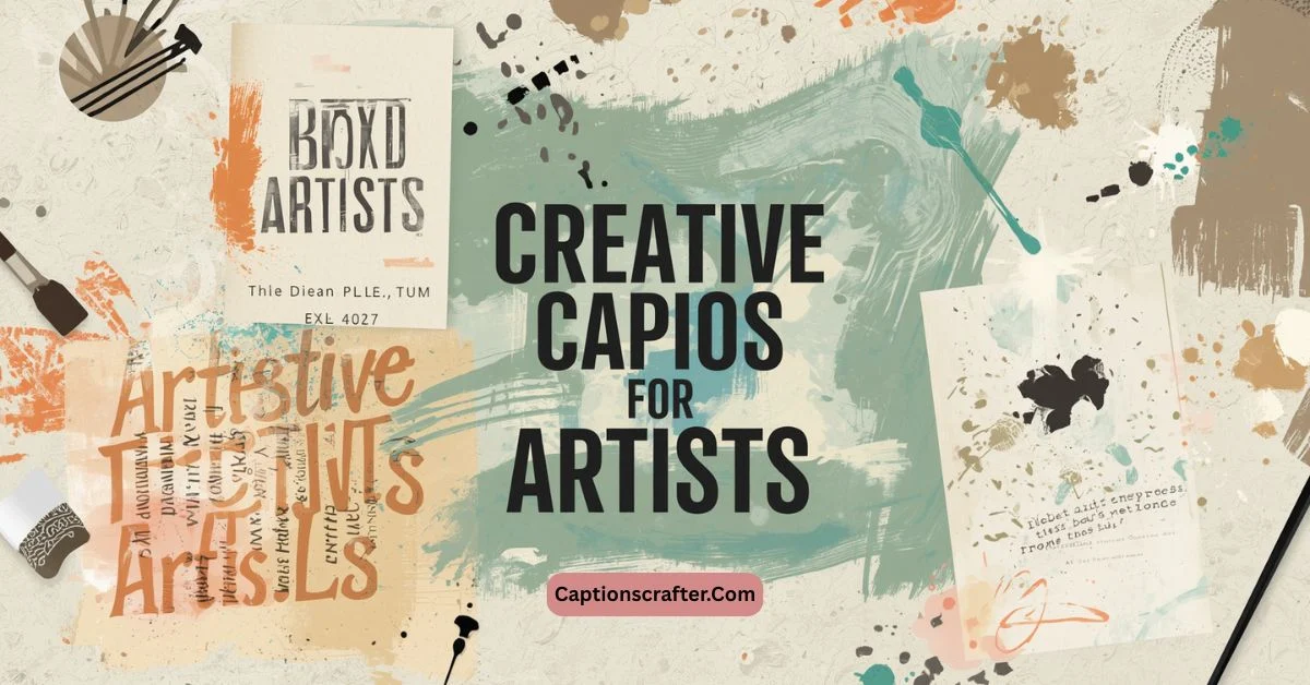Creative Captions for Artists