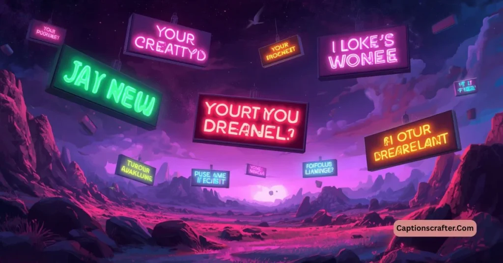 Digital Art Captions