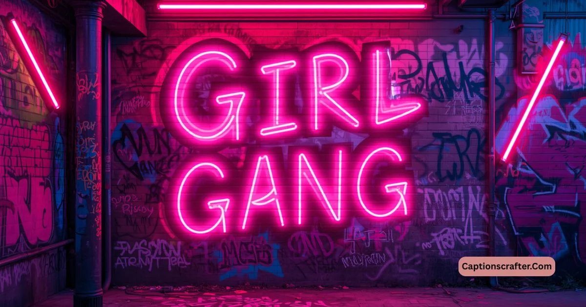 Girl Gang Captions