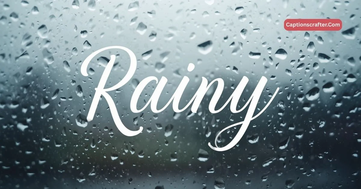Rainy Captions