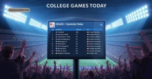 College Games Today