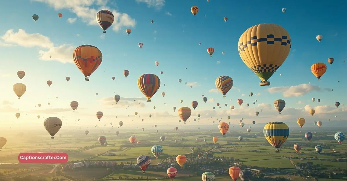 Hot Air Balloon Captions