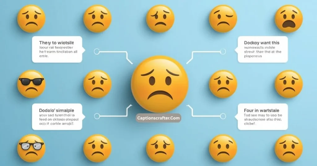 How to use sad emoji emojis