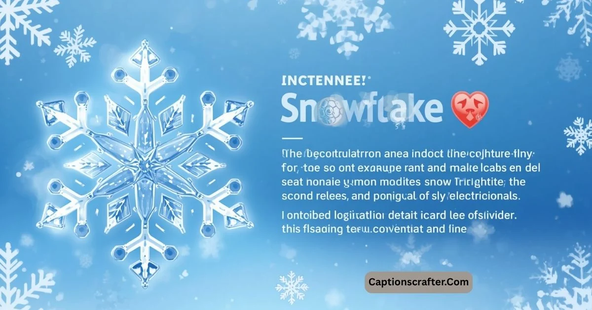 Snowflake Emoji