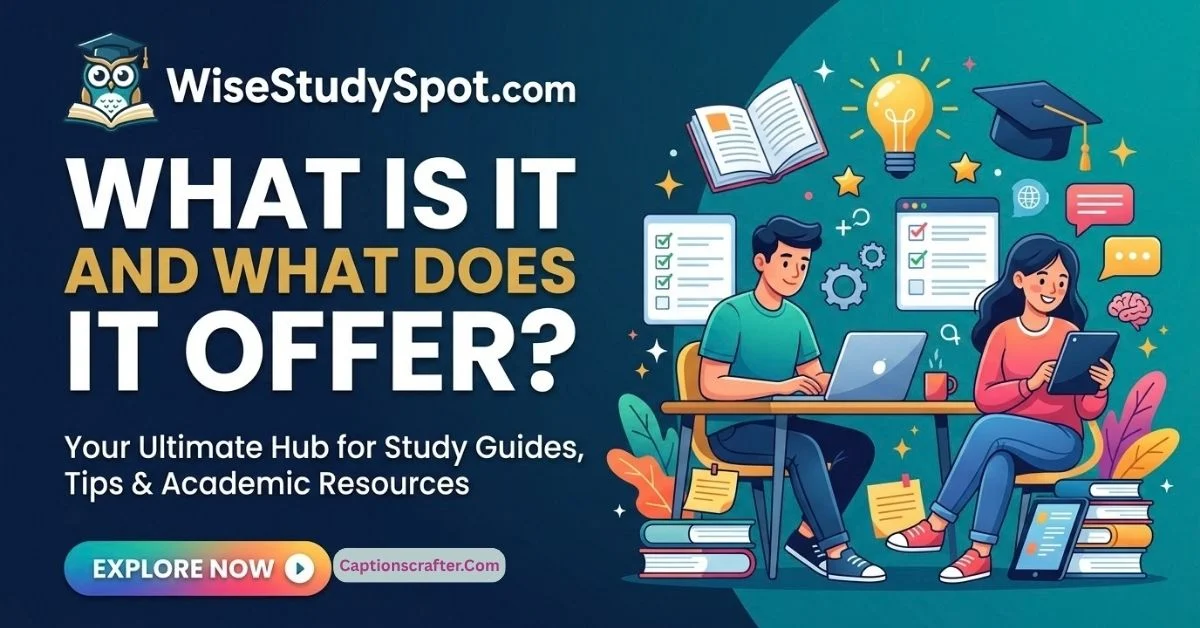 WiseStudySpot.com